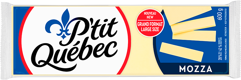 Mozzarella P’tit Québec en barre 400 g